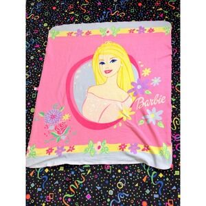 2003 Barbie Pink throw blanket‎